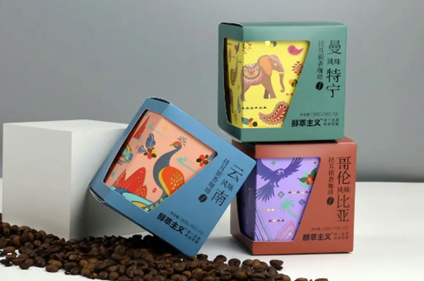 一盒咖啡，一段風土之旅 | 揚盛印務 & 掛耳咖啡系列包裝設計